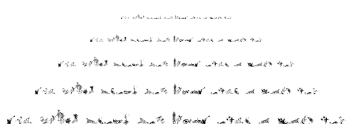 Micro Fleurons font