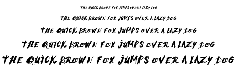 Morning Stress font