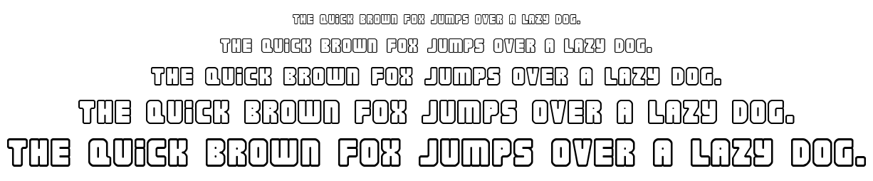 Nonstop font