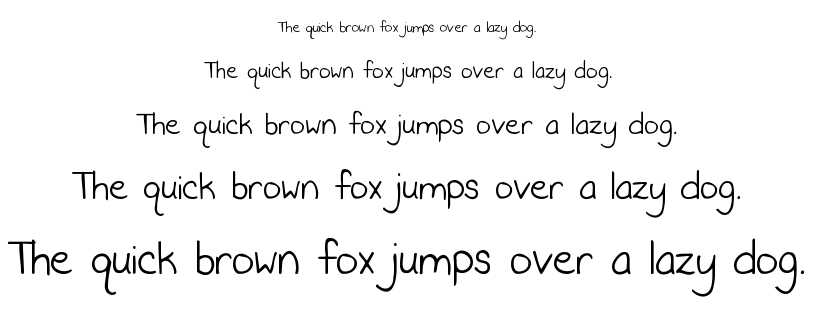 Never Say Never font