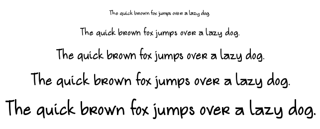 Nymphs Handwriting font