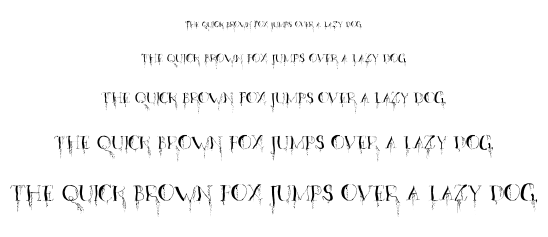 Organic Fear font