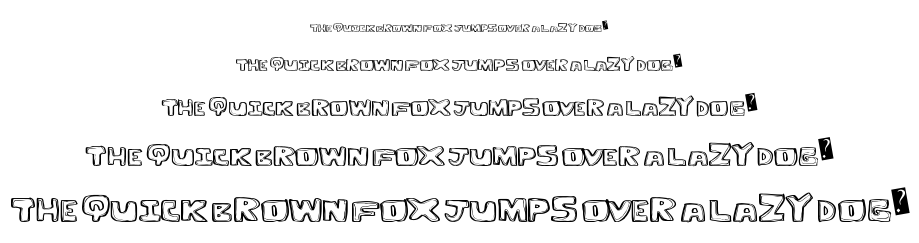 Outline Twelve font