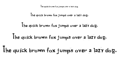 Peixe Frito font