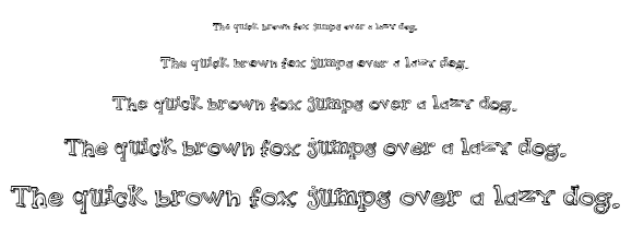 Pijamas font