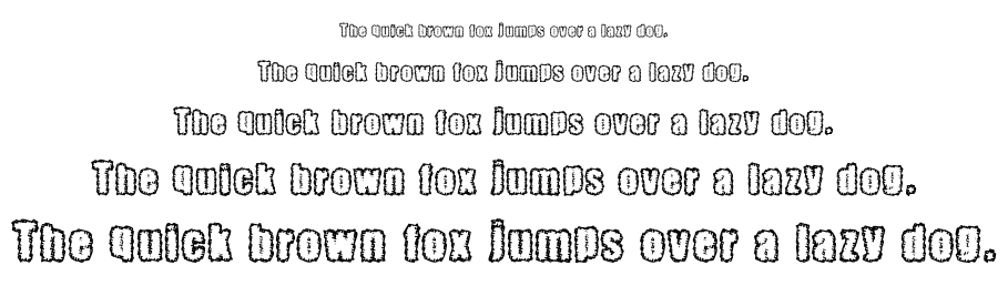 Pinniepoker font