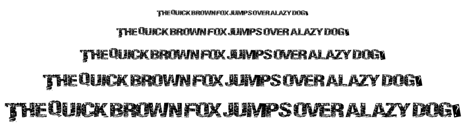 Paint Scratch font