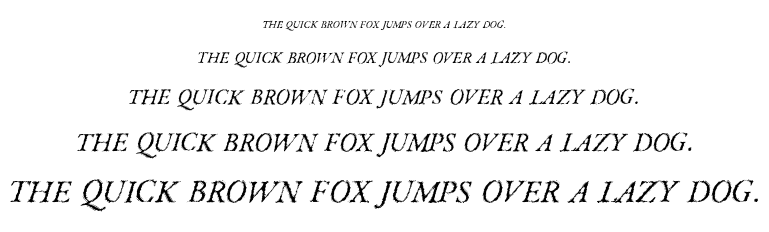 Parkinson font