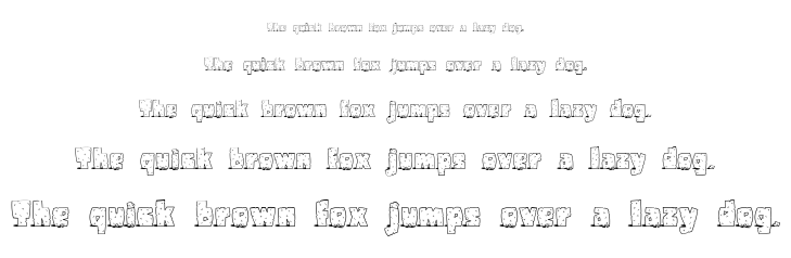 Pebbles font