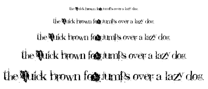 Plague Death font