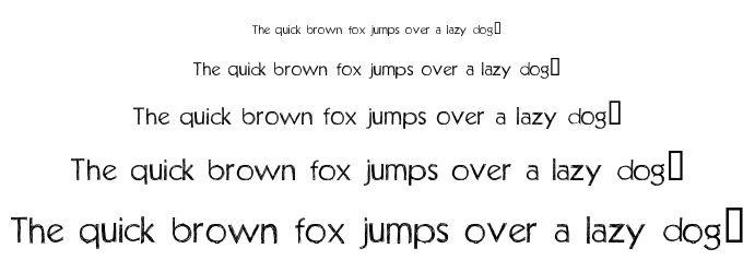 Positiv-A font