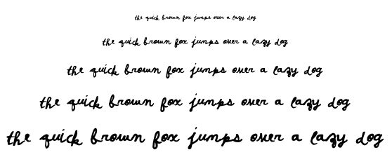 Poster Script B font