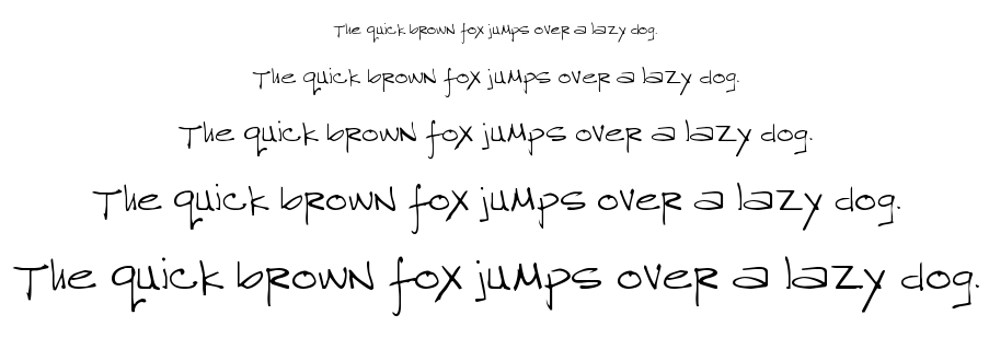 Reprobate font