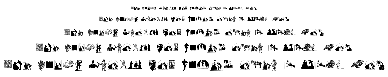 Random Dingbats font