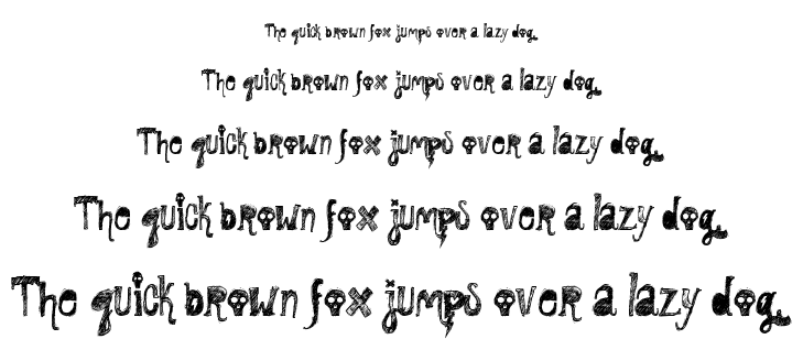 Rock Show Whiplash font