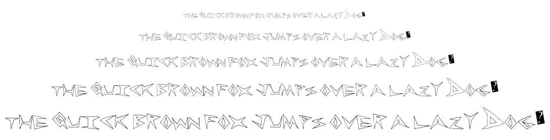 RockLess font