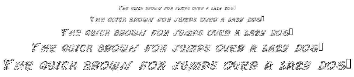 Ruban Extravaganza font