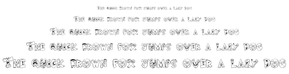 Scary Monsters font