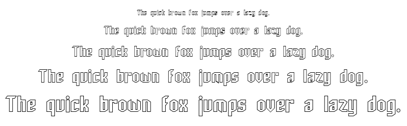 SF Archery Black font