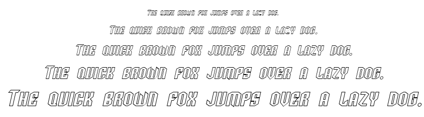 SF Archery Black font