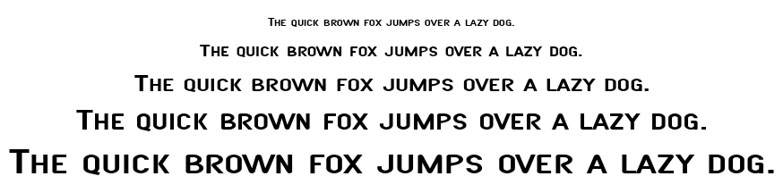 SF Atarian System font