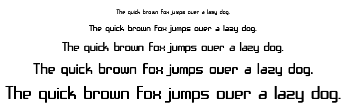 SF Chrome Fenders font