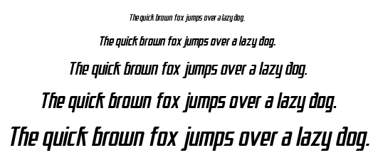 SF Electrotome font