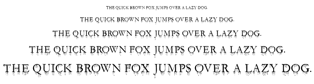 SF Gushing Meadow font