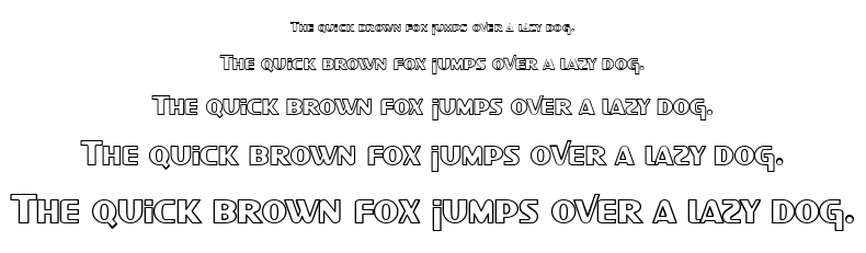 SF Intellivised font