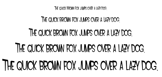 SF Intoxicated Blues font
