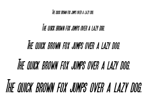 SF Movie Poster font