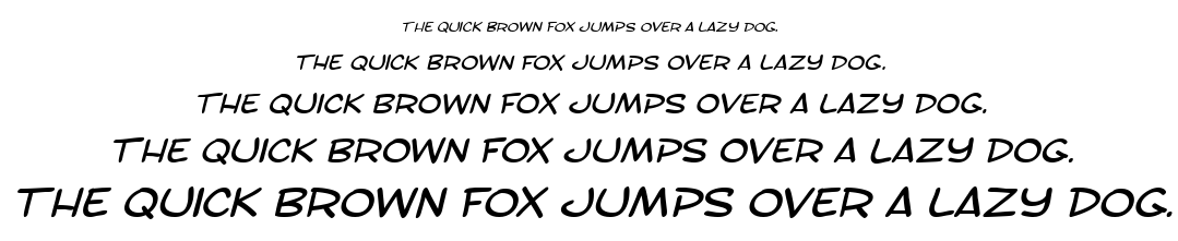 SF Toontime font