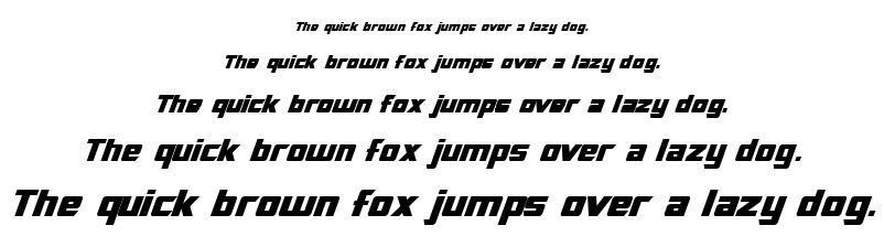 SF Transrobotics font