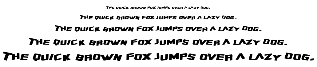 SF Zero Gravity font