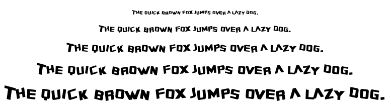 SF Zero Gravity font