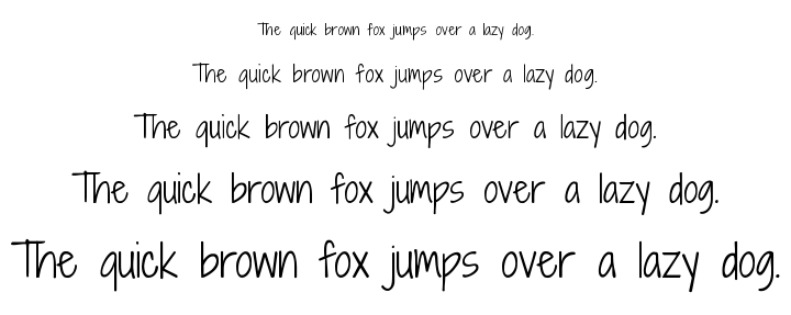 Shadows Into Light font