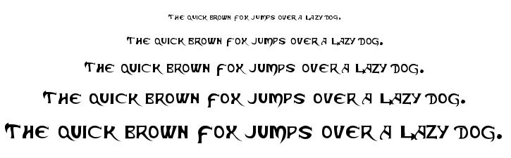 Skeksis font