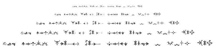 Soft Ornaments Five font