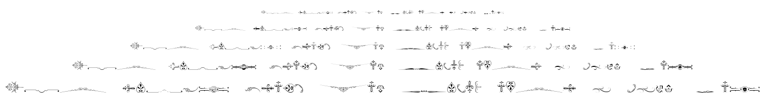 Soft Ornaments Three font