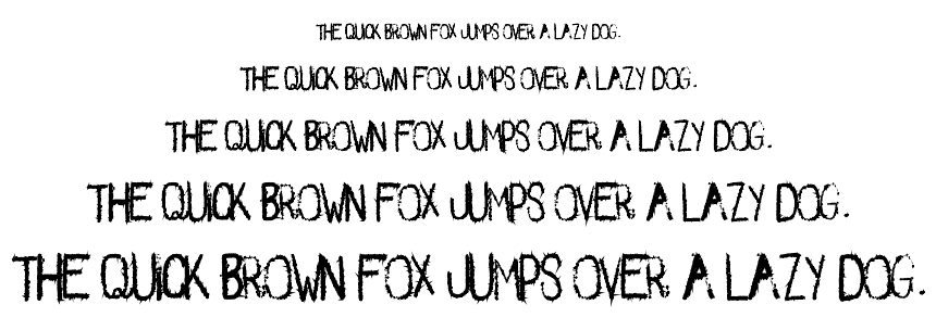 Spikes font