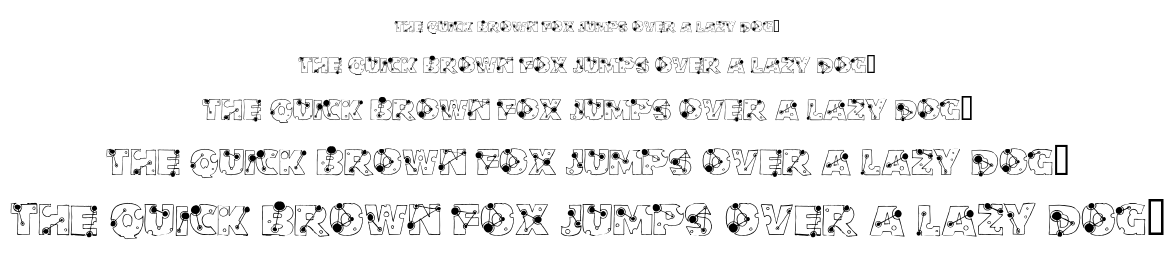 Split the Atom font
