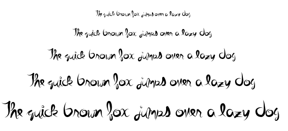Stolen Script font