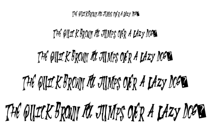 Summer Scare font