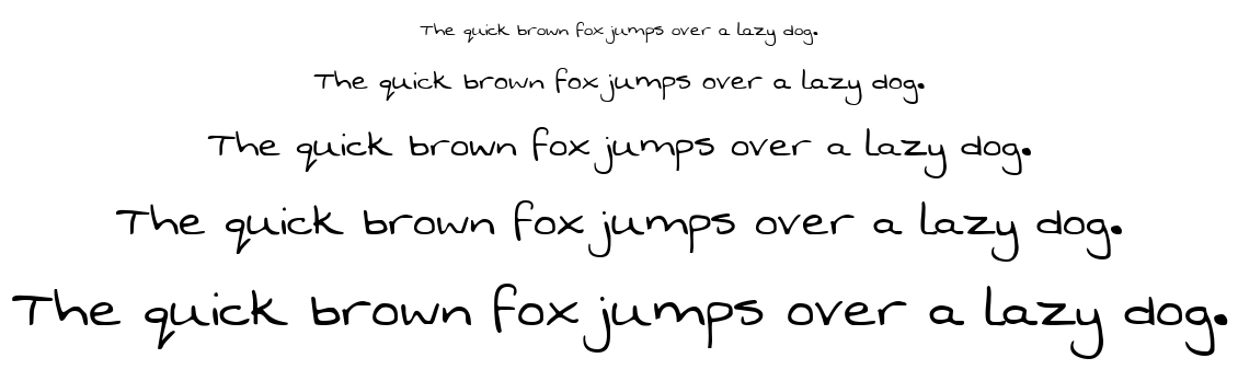 Swanky and Moo Moo font