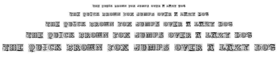 TagWood font