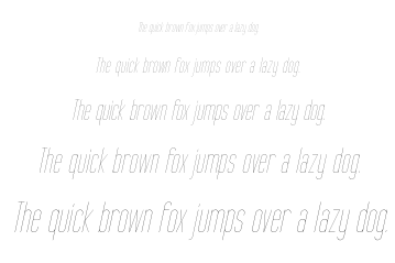 Tall Films font