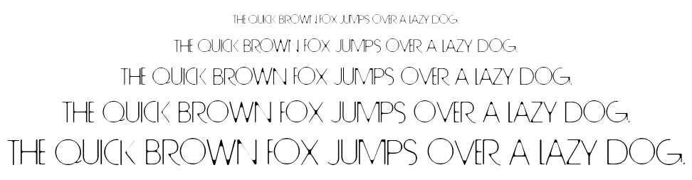Tall Trees font