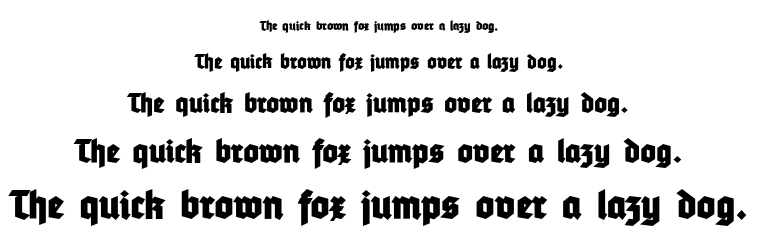 Tannenberg Fett font
