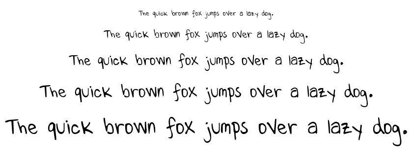 Ten Million Fireflies font