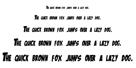 The Mighty Avengers font